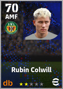 Rubin Colwill — AMF, OVR 70, MAX 70