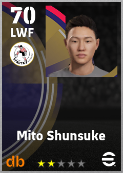Mito Shunsuke eFootball player card