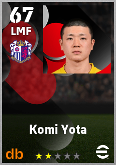Komi Yota eFootball player card