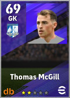 Thomas McGill eFootball player card
