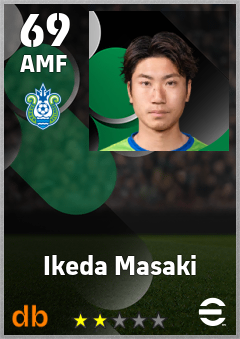 Ikeda Masaki eFootball player card