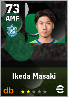 Ikeda Masaki — AMF, OVR 73, MAX 73