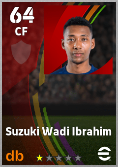 Suzuki Wadi Ibrahim eFootball player card
