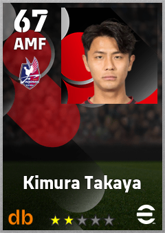 Kimura Takaya eFootball player card