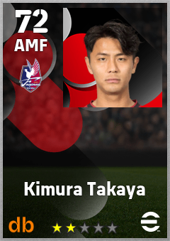 Kimura Takaya eFootball player card