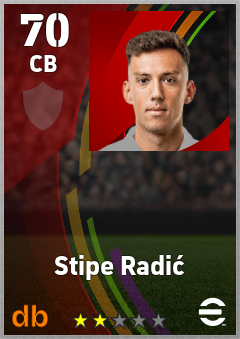 Stipe Radić eFootball player card