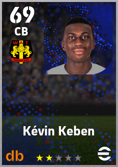 Kévin Keben — CB, OVR 69, MAX 69
