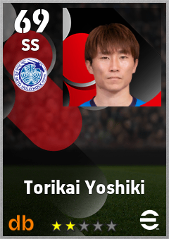 Torikai Yoshiki — SS, OVR 69, MAX 69