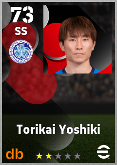 Torikai Yoshiki — SS, OVR 73, MAX 73