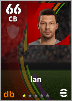 Ian eFootball player card