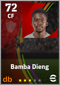 Bamba Dieng eFootball player card