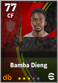 Bamba Dieng eFootball player card