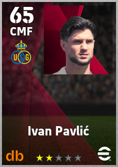 Ivan Pavlić — CMF, OVR 65, MAX 65