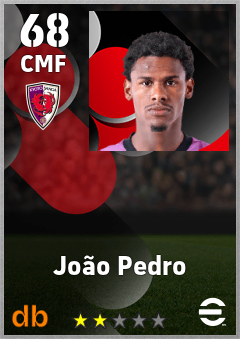 João Pedro eFootball player card