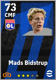 Mads Bidstrup — CMF, OVR 73, MAX 73