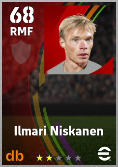 Ilmari Niskanen eFootball player card