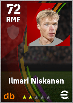 Ilmari Niskanen — RMF, OVR 72, MAX 72