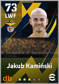 Jakub Kamiński eFootball player card
