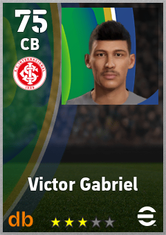 Victor Gabriel — CB, OVR 75, MAX 75