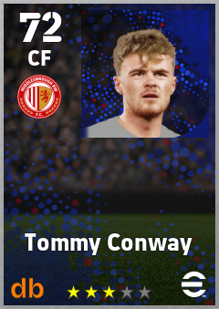 Tommy Conway — CF, OVR 72, MAX 72