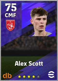 Alex Scott eFootball player card