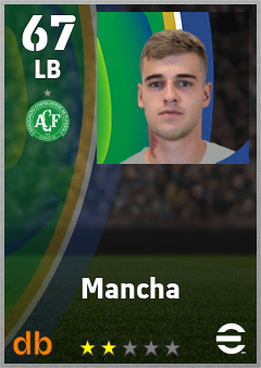 Mancha — LB, OVR 67, MAX 67