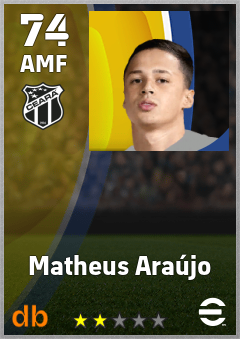 Matheus Araújo eFootball player card