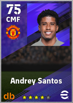 Andrey Santos eFootball player card