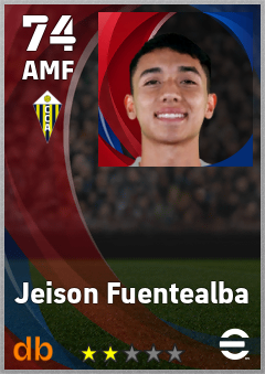 Jeison Fuentealba eFootball player card