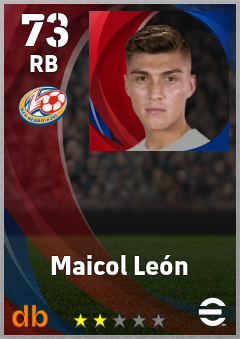 Maicol León eFootball player card