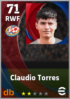 Claudio Torres eFootball player card