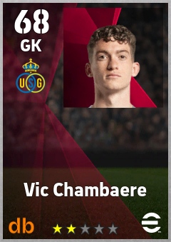 Vic Chambaere eFootball player card