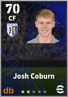Josh Coburn — CF, OVR 70, MAX 70