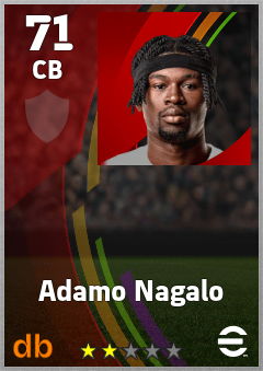 Adamo Nagalo eFootball player card