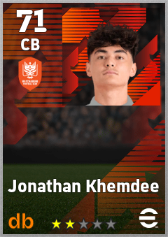 Jonathan Khemdee eFootball player card