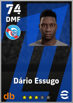 Dário Essugo eFootball player card