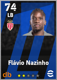 Flávio Nazinho — LB, OVR 74, MAX 74