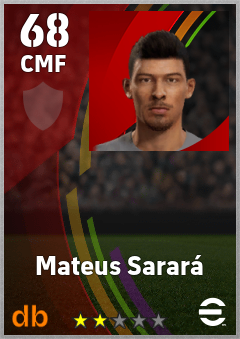 Mateus Sarará eFootball player card