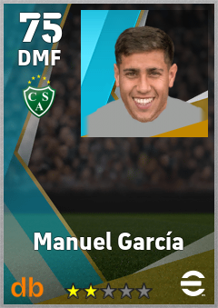 Manuel García eFootball player card