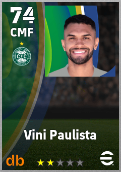 Vini Paulista — CMF, OVR 74, MAX 74