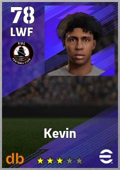 Kevin eFootball player card
