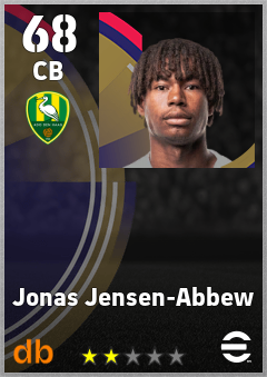 Jonas Jensen-Abbew eFootball player card