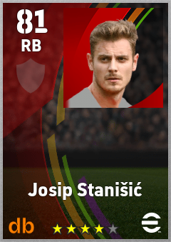 Josip Stanišić eFootball player card