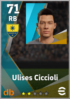Ulises Ciccioli eFootball player card