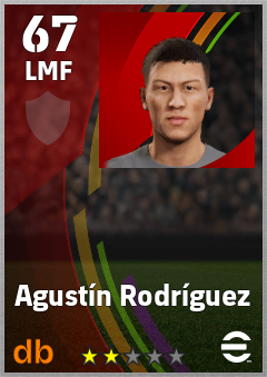 Agustín Rodríguez eFootball player card