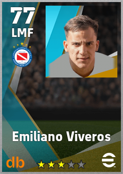 Emiliano Viveros — LMF, OVR 77, MAX 77