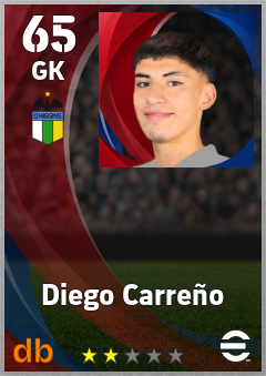Diego Carreño — GK, OVR 65, MAX 65