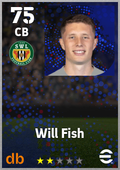 Will Fish eFootball player card