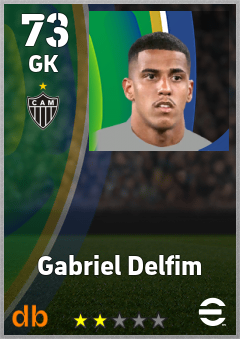 Gabriel Delfim — GK, OVR 73, MAX 73