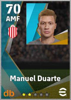 Manuel Duarte — AMF, OVR 70, MAX 70